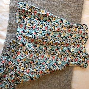 Petit peony swing dress floral